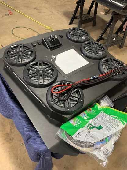 RZR 1000 reg cab audio roof