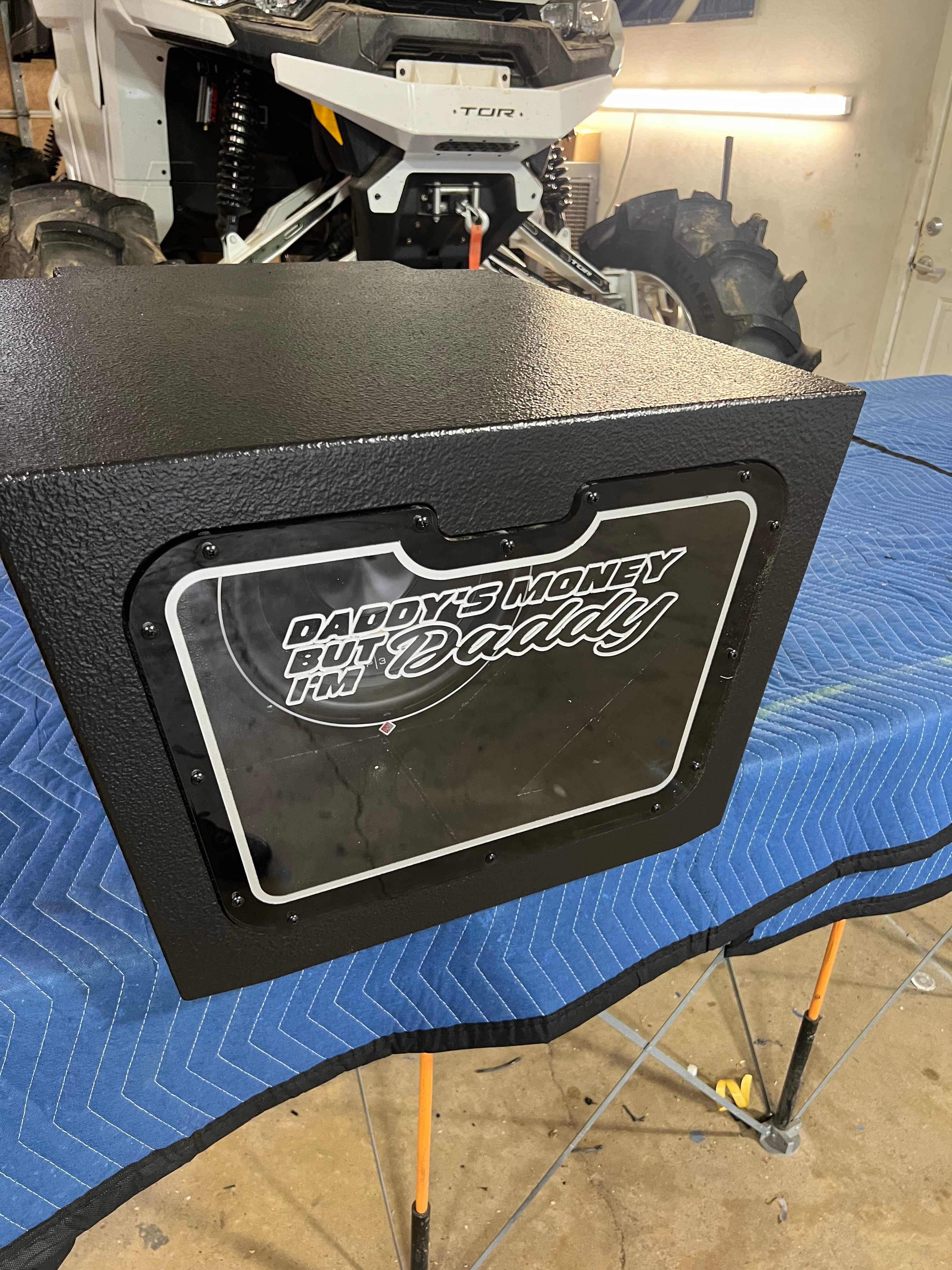 RZR 1000 bandpass bed box – ES Mobile Audio
