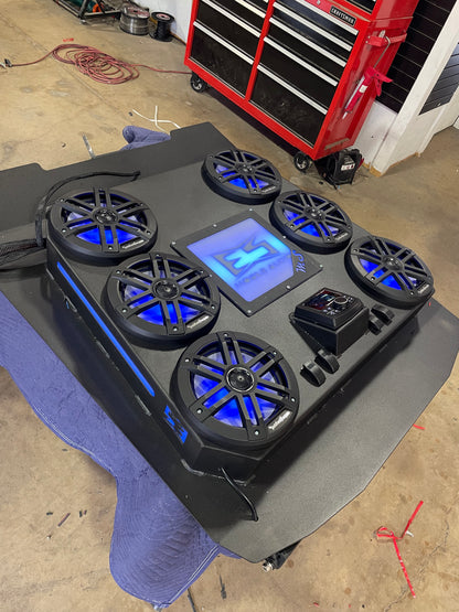 RZR 1000 reg cab audio roof