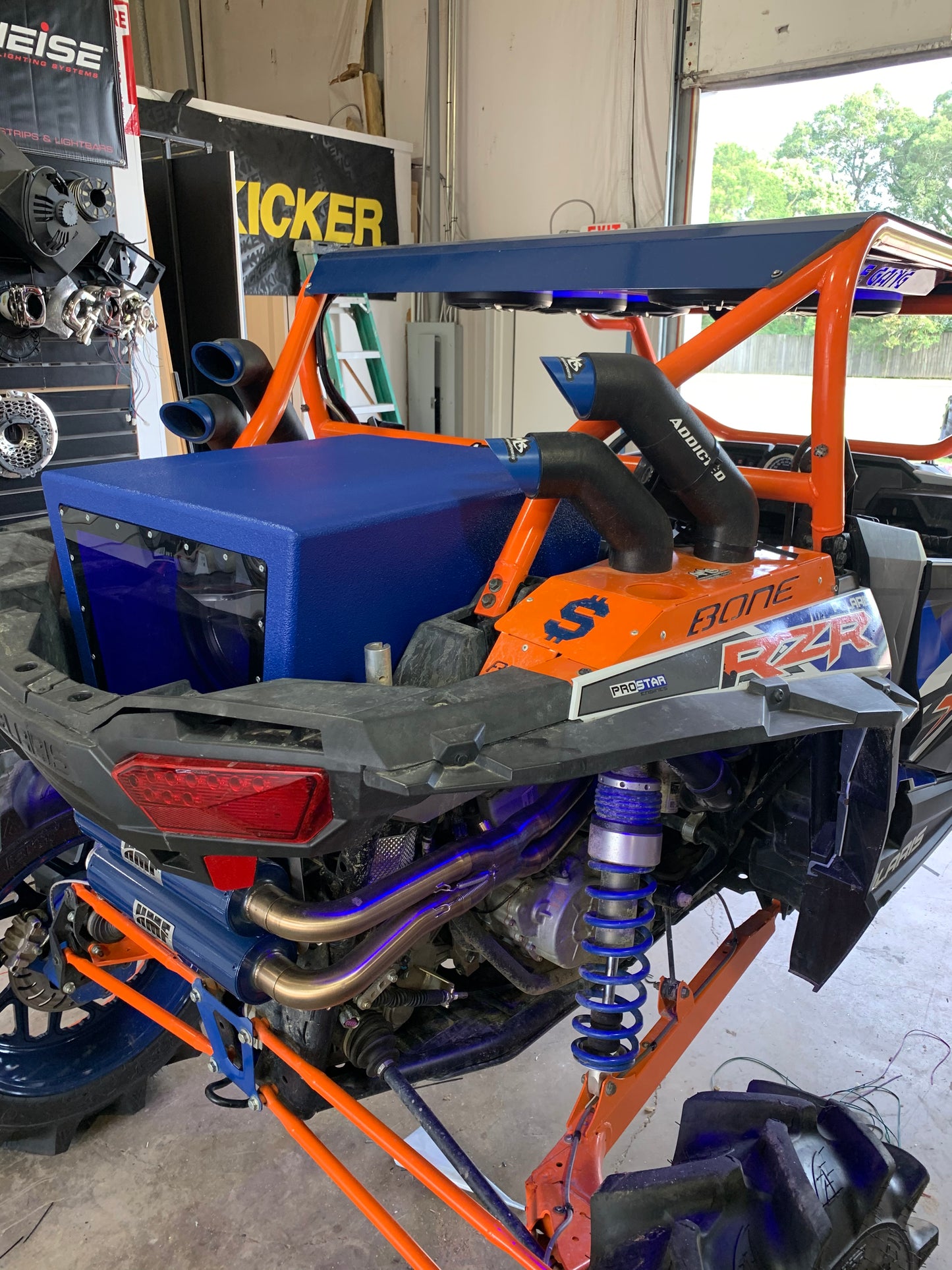 RZR 1000 reg cab audio roof