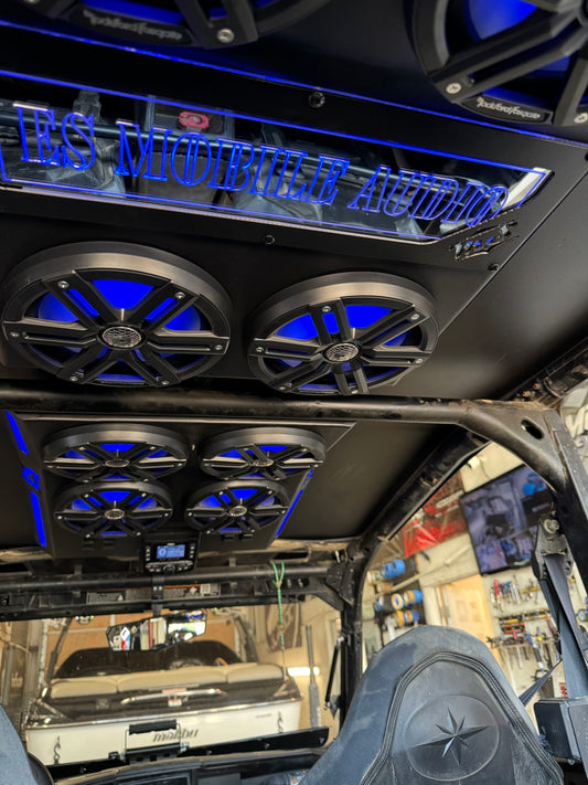 RZR 1000 crew audio roof