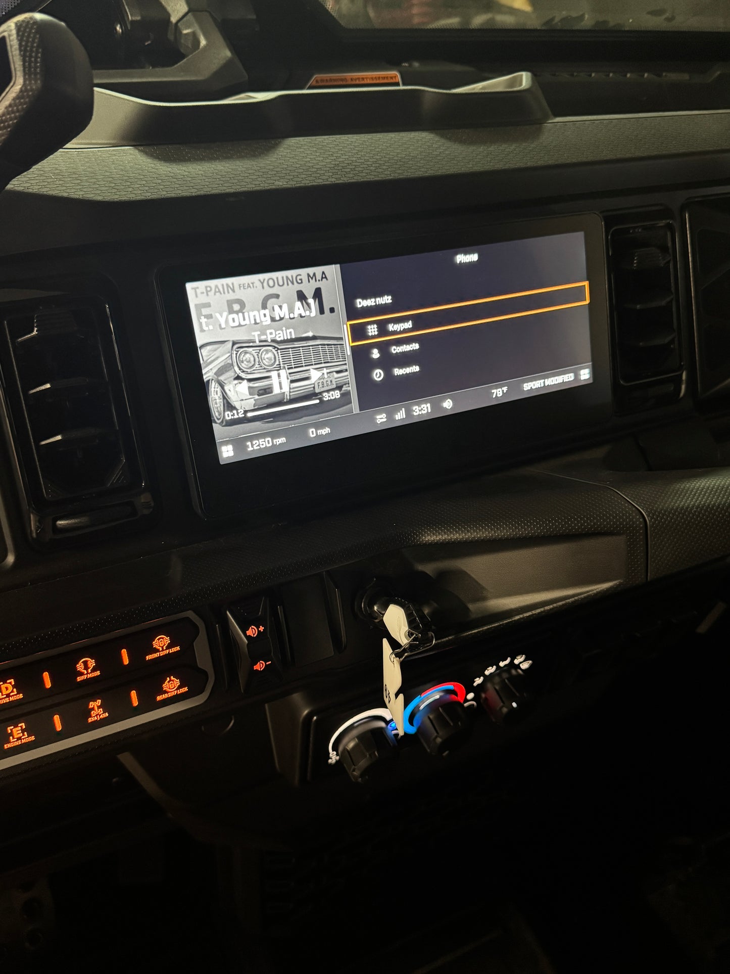 2026 CANAM DEFENDER FACTORY TOUCHSCREEN ADD ON AMP KIT FOR SUBS