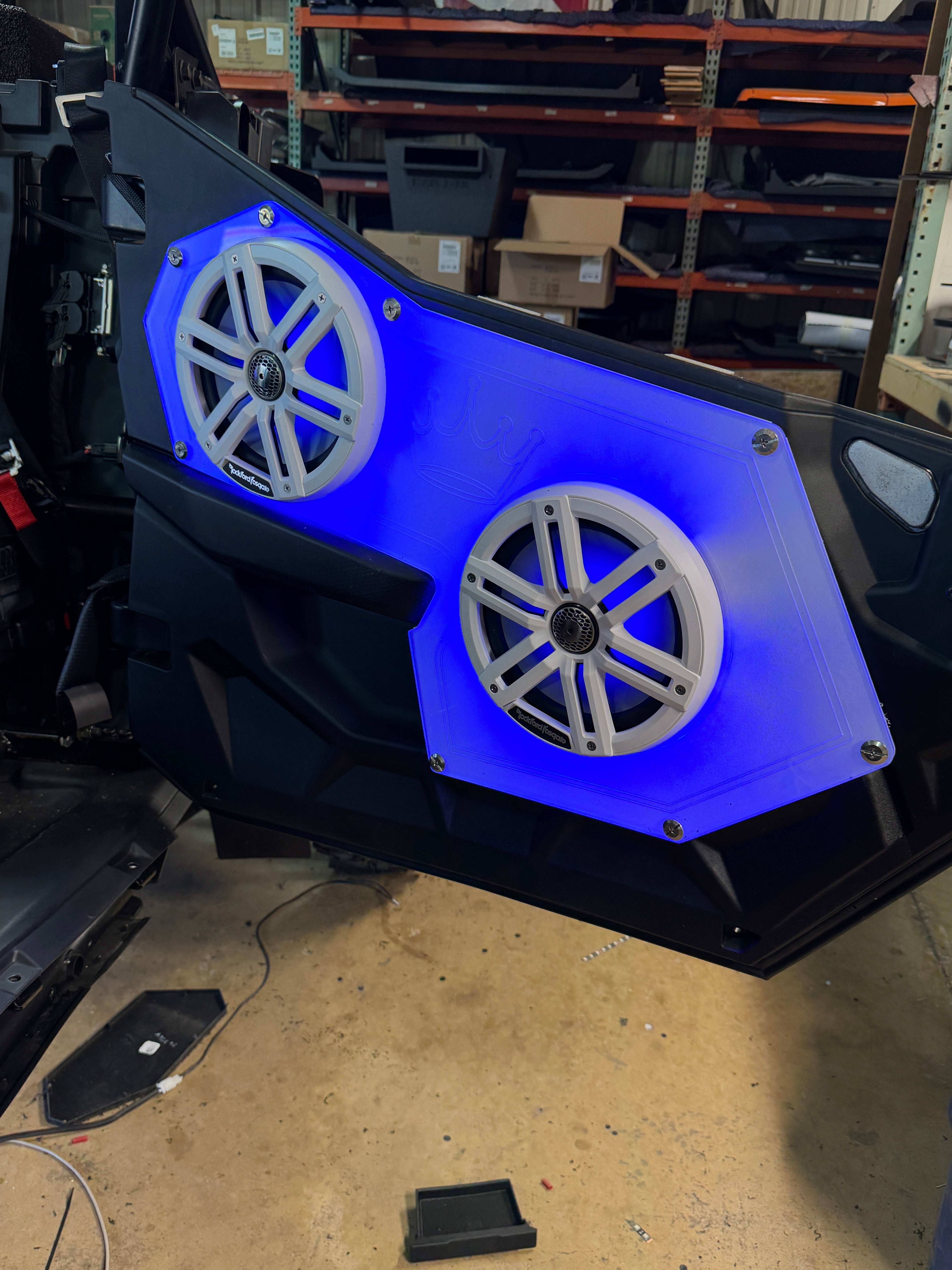 R ODEO ＲID E 25 RZR PRO REG CAB DOOR PODS (not crew cab) – ES Mobile Audio