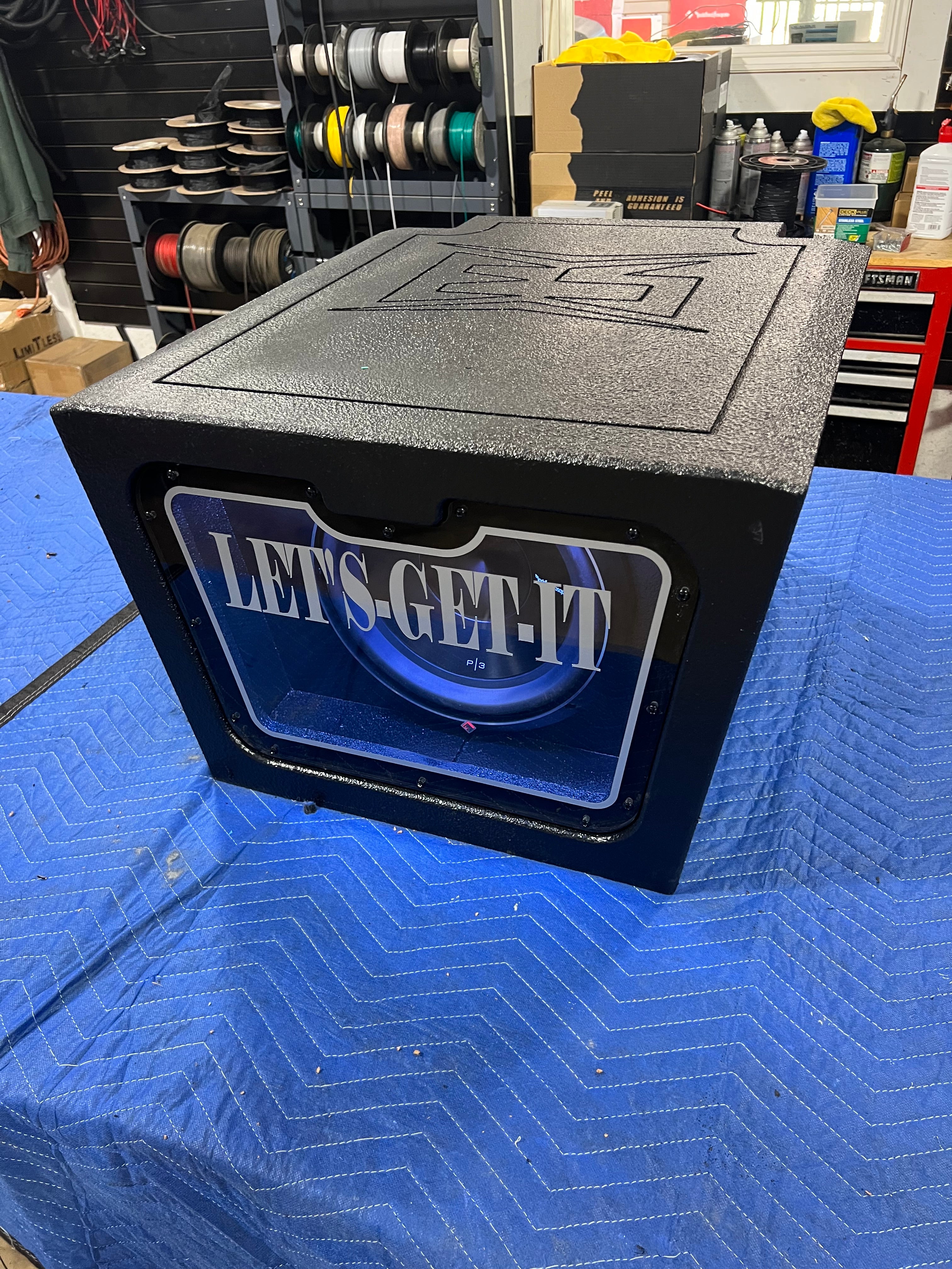 RZR 1000 bandpass bed box – ES Mobile Audio