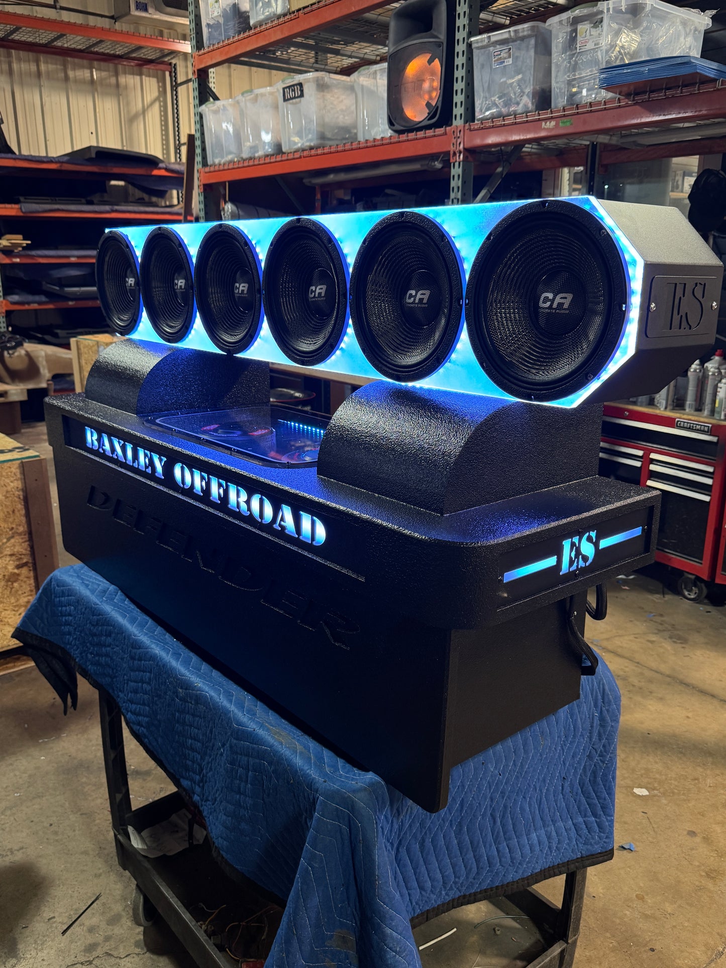 (6) 10” SPEAKER CAN