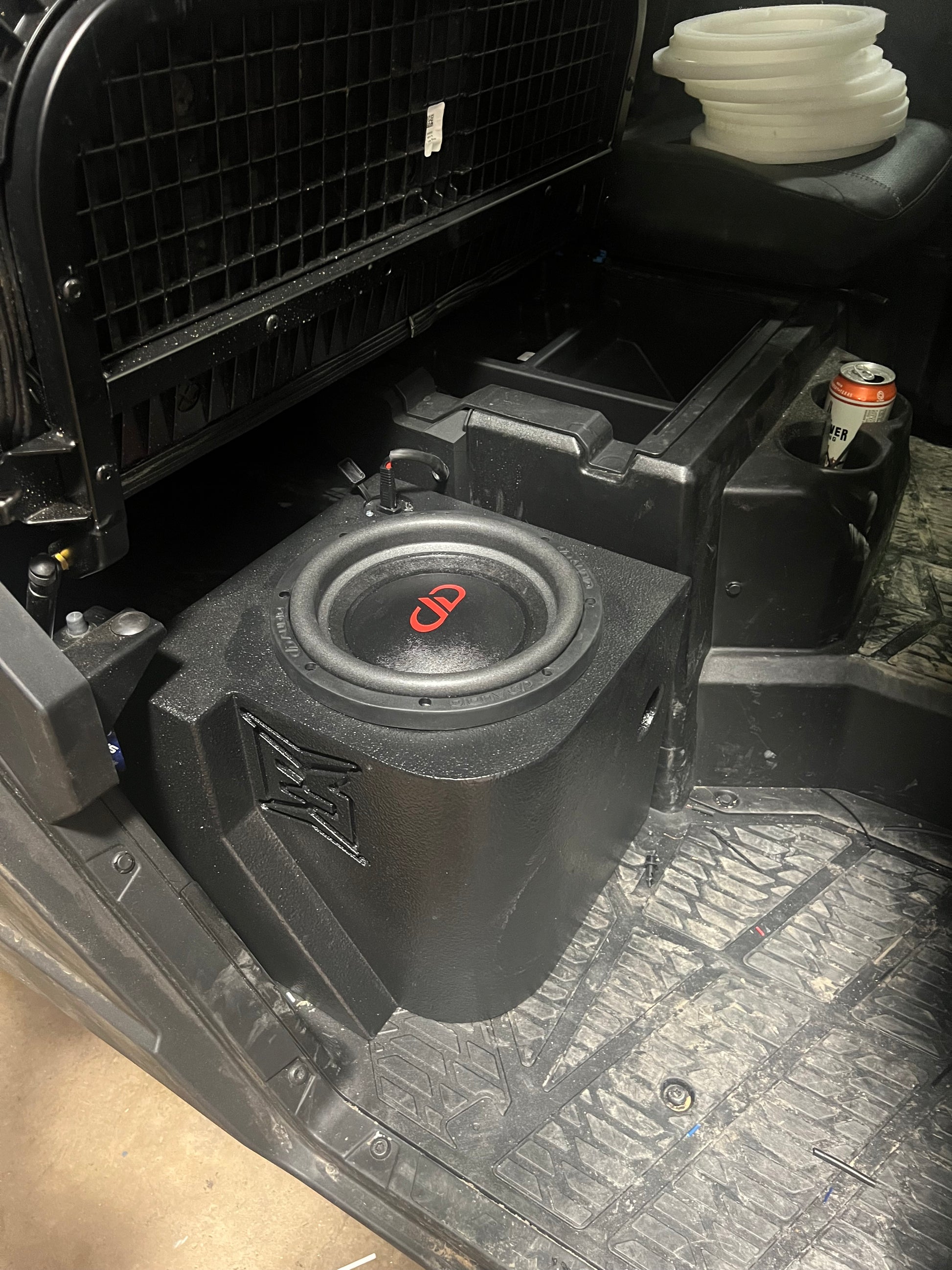 RANGER 1000 under seat 1-10” ported box – ES Mobile Audio